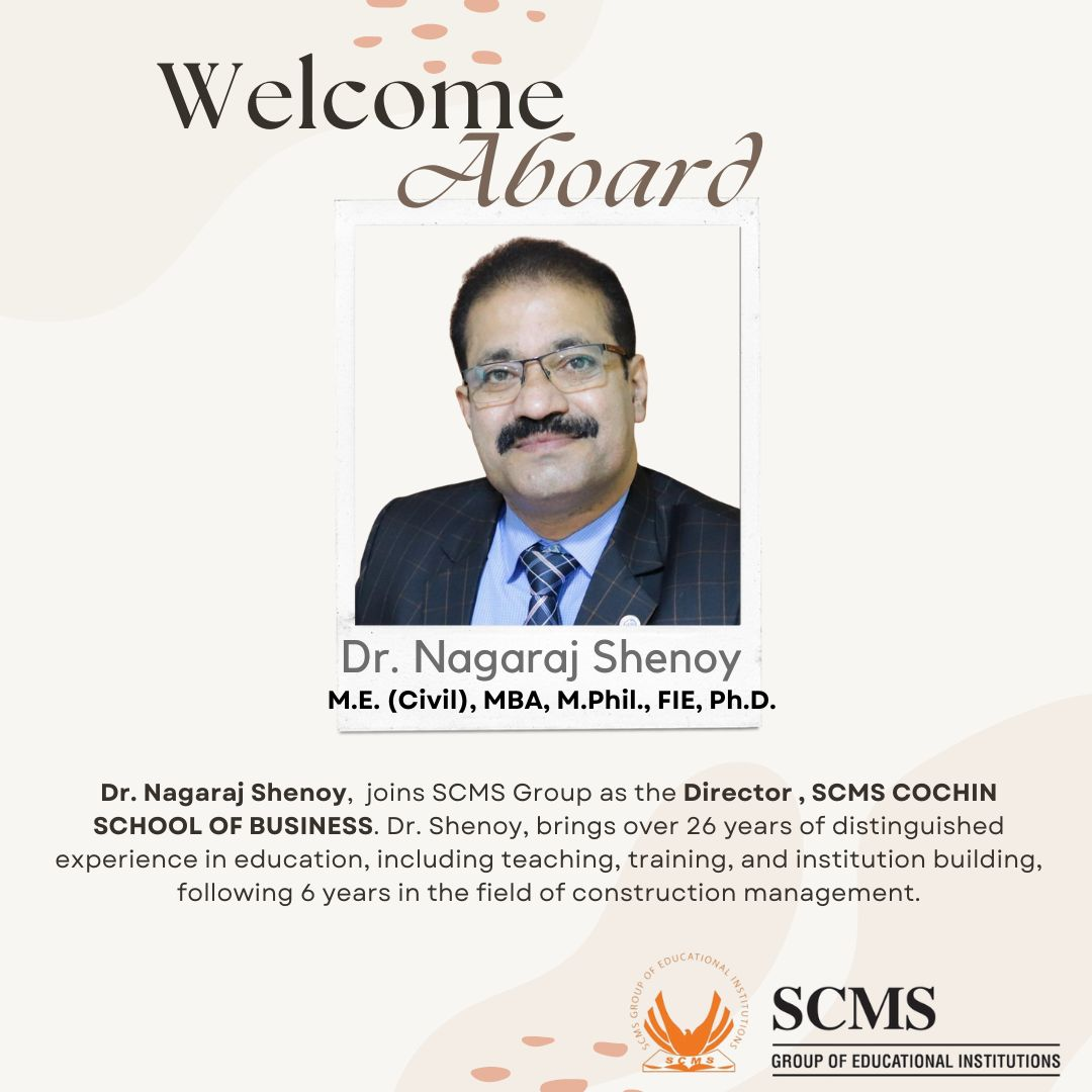 Welcome Dr.Nagaraj Shenoy