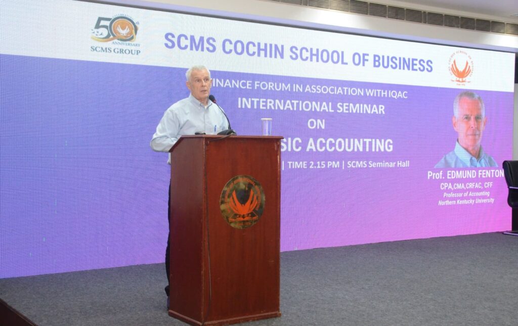 International Seminar on Forensic Accounting at SCMS Cochin School of Business