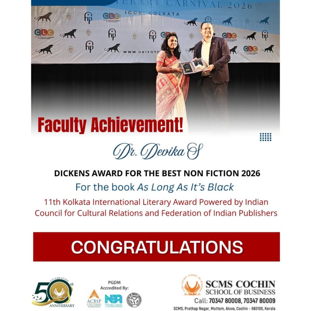 Dr. Devika S – Faculty Achievement