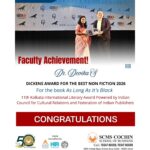 Dr. Devika S – Faculty Achievement