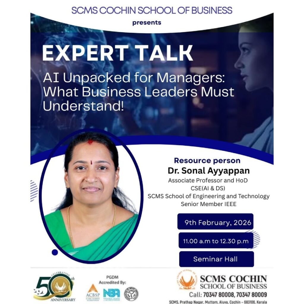 Expert Talk on “AI Unpacked for Managers”