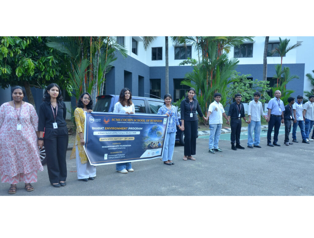 SCMS Cochin School of Business Recognized as Platinum Sustainable Campus Partner